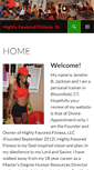 Mobile Screenshot of highlyfavoredfitness.com
